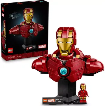 Stavebnice LEGO LEGO® ǀ Marvel 76327 Busta Iron Man MK4 + Prodloužená možnost vrácení zboží do 30 dnů.