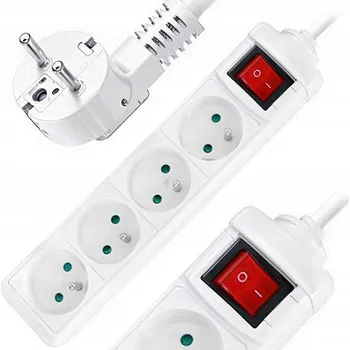 Prodlužovací kabel Ondragon OD1114F 1,5 m bílý