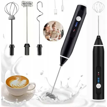 Šlehač mléka ELEKTRICKÝ NAPĚŇOVAČ MLÉKA ŠLEHAČ KÁVY MIXÉR