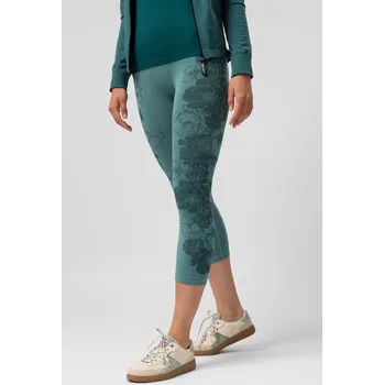Dámské legíny LELOSI Seamless legíny Capri Waveland PLUS