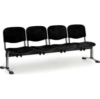 Lavice do čekárny čalouněná Viva Biedrax LC9378c - podnož chromovaná