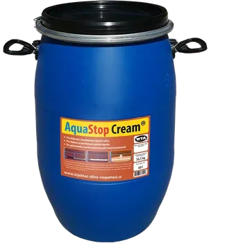 Hydroizolace AquaStop Cream 60l injektážní krém pro sanaci zdiva krémovou injektáží proti vlhkosti