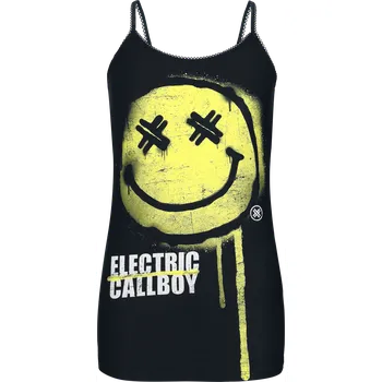 Top z Electric Callboy - Spray Smile - Ženy - černá