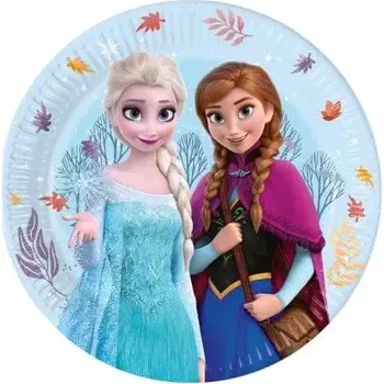 Talíř Papírové talíře Ledové království - Idyllic Wonder 23cm 8ks