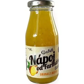 Farmářské Smoothie Gabík - Ananas a Máta 200ml