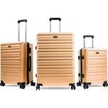 Aga Travel Sada cestovních kufrů MR4657 Oranžová