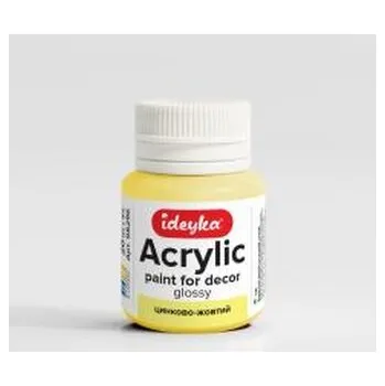 Set školních potřeb Farba akrylowa Żółty cynkowy 20ml