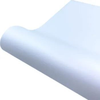 Samolepící dekorace Lepicí vinylová matná fólie 30 x 25 cm Samolepicí dekorace na stěnu a nábytek DIY řemesla Snadná aplikace Řezatelný materiál bílá