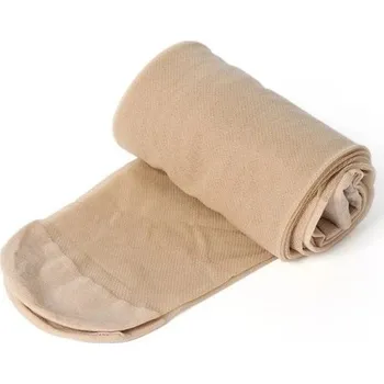 Dámské ponožky Dámské sexy tenké punčocháče 113x22 cm Prodyšné průhledné dlouhé punčochy Elastické punčochy pro štíhlejší nohy Elegantní doplněk béžova