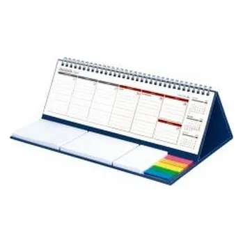 Diář Kalendarz 2026 z notesem Maxi tygodniowy granat