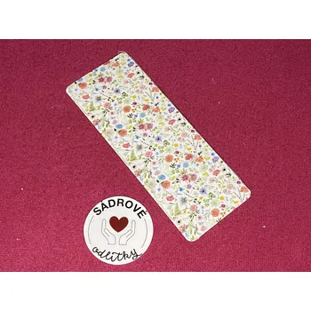 Záložka HandMade by VeJa Záložka do knih č.118 - barevné květiny