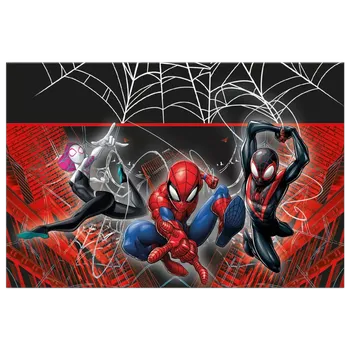 Jednorázový ubrus Plastový ubrus Spiderman - World of Web 120 x 180 cm