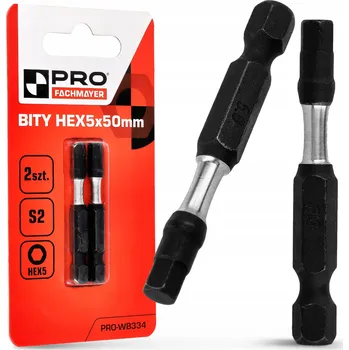 Bit PRO BITY HEX5x50mm 2 kusy (0644)