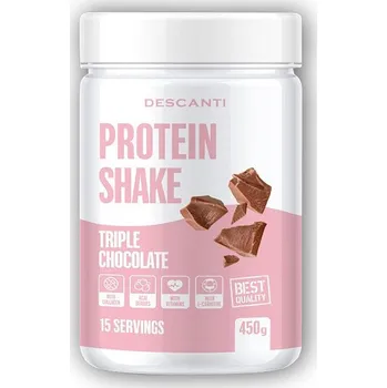 Protein Descanti Protein shake 450g triple chocolate