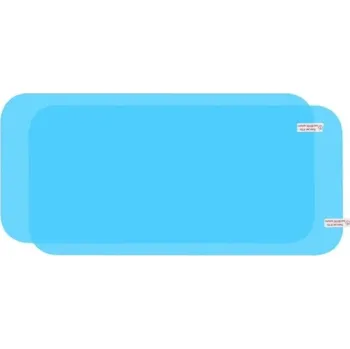 Stínítko do auta Velká ochranná fólie na zrcátka 340×160 mm 2ks Auto SUV Kamion Nano proti mlžení a vodě Obdélník se zaoblenými rohy Snadná instalace