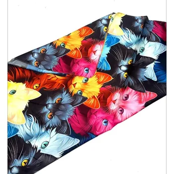 Šátek Kočičí šátek, 70x 70 cm