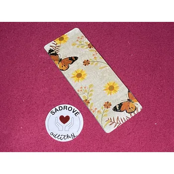 Doplněk ke knize HandMade by VeJa Záložka do knih č.119 - motýli