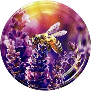 Víčko na sklenici - levandule