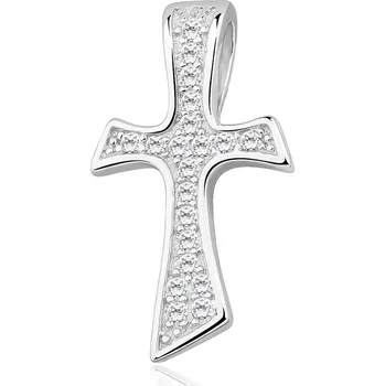 Přívěsek LUNICA Stříbrný přívěsek křížek 0079 Ag 925; ≤1 g.
