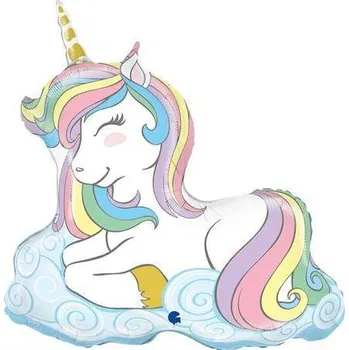 Grabo Ballons Itálie Nafukovací balónek jednorožec na obláčku 99cm - Grabo | Cukrářské potřeby