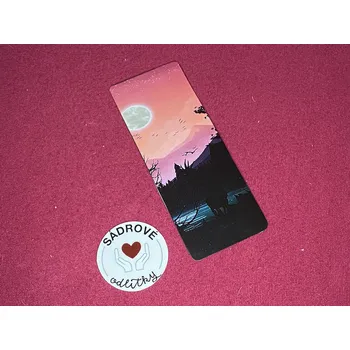 Doplněk ke knize HandMade by VeJa Záložka do knih č.123 - noční svět