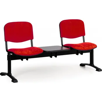 Lavice do čekárny čalouněná Viva Biedrax LC9369CV - podnož černá