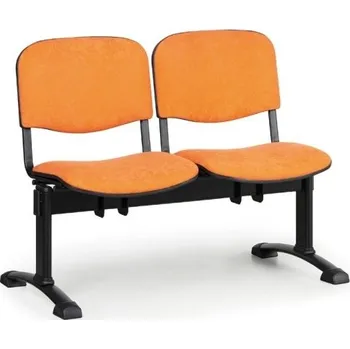 Lavice do čekárny čalouněná Viva Biedrax LC9368o - podnož černá