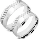 OPR0023 OPR0023 Ocelové snubní prsteny - pár