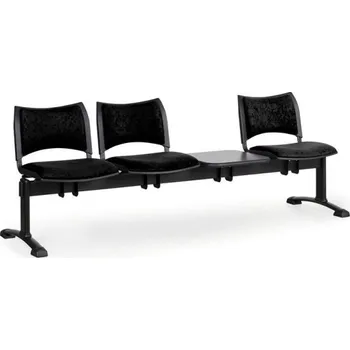 Lavice do čekárny čalouněná Smart Biedrax LC9215c - podnož černá