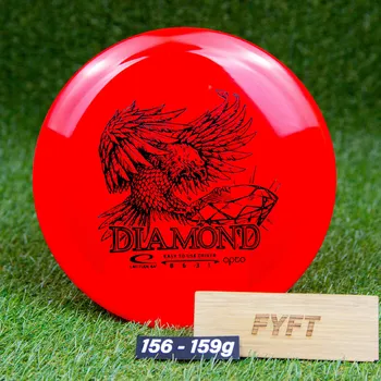 Disc golf DIAMOND - Opto (Latitude64) - discgolf fairway driver pro začátečníky Barva: Červená 156-159g