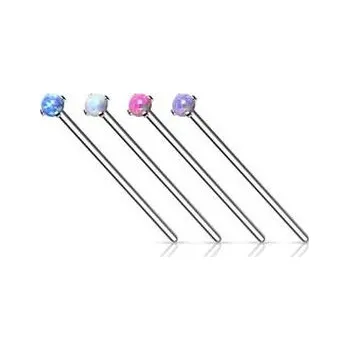 Piercing N0141-OP17 Variabilní piercing do nosu - bílá