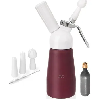 Láhev Šlehačková láhev 0,4 l DELA+bombičky ORION