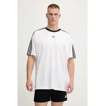 Pánské tričko Tričko adidas Originals Jacquard Jersey JW5877 bílá 00X, vel. XL