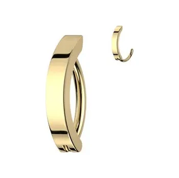 Piercing BS01057GD-1610 Piercing do pupíku 1,6 x 10 mm