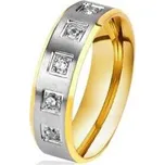 OPR0086-D-52 Ocelový prsten, šíře 6 mm, vel. 52