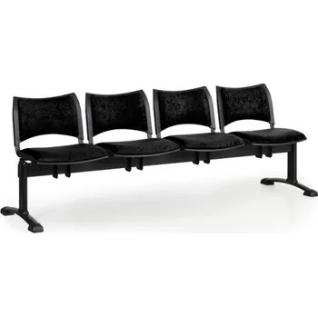 Lavice do čekárny čalouněná Smart Biedrax LC9216c - podnož černá