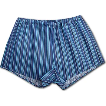 LUIZ Pánské plátěné trenýrky KLASIK 888 - Tmavě modrá Velikost: 65