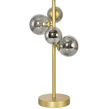 Lampička Brilagi - LED Stolní lampa MILLA 4xG9/3W/230V zlatá/kouřová