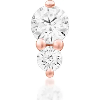 Piercing Junipurr jewelry Junipurr jewelry Bezzávitová koncovka piercingu ze 14 kt zlata 585/1000 - Aman Barva produktu: Růžové zlato