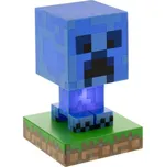 Icon Light Minecraft - Creeper modrý