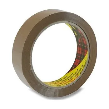Lepicí páska Samolepicí páska 3M Scotch 371 25 mm × 66 m, transparentní nebo hnědá hnědá
