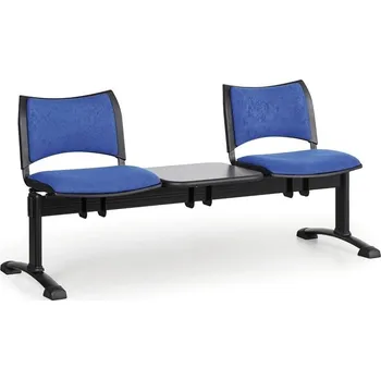 Lavice do čekárny čalouněná Smart Biedrax LC9213m - podnož černá