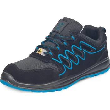 Pracovní obuv RAVEN SPORTY S1P ESD SR sandál - černá/modr - 41