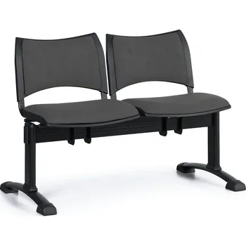 Lavice do čekárny čalouněná Smart Biedrax LC9212s - podnož černá