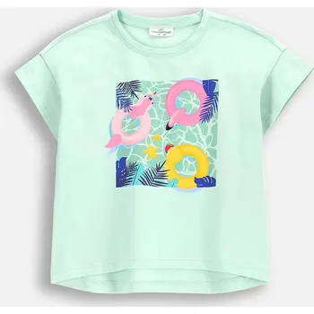 Chlapecké tričko Dětské tričko Coccodrillo WC5143203HGK tyrkysová 65X, vel. 116