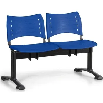 Lavice do čekárny plastová Visio Biedrax LC9284m - podnož černá