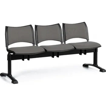 Lavice do čekárny čalouněná Smart Biedrax LC9214s - podnož černá