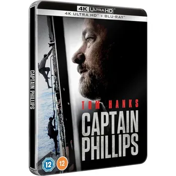 Blu-ray film Kapitán Phillips - 4K Ultra HD Blu-ray + Blu-ray Steelbook (bez CZ)