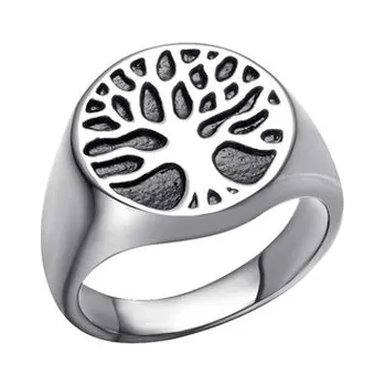 Prsten OPR1891-60 Ocelový prsten strom života