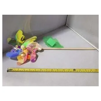 Hra na zahradu Wiatrak kwiatek 42cm MIX